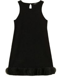 Twinset - Tulle-Trimmed Mini Dress - Lyst