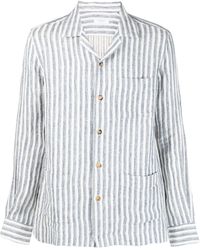 Boglioli - Long-sleeved Striped Shirt - Lyst