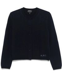 A.P.C. - Mila Cardigan - Lyst
