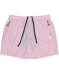 Soulland - Logo-Print Shorts - Lyst