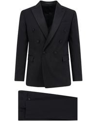 Corneliani - Double-Breasted Blazer - Lyst