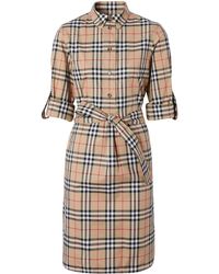 robe chemise burberry