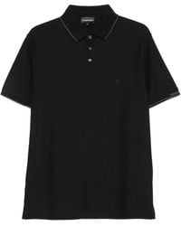Emporio Armani - Cotton Polo Shirt - Lyst