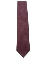 Corneliani - Micro-Pattern Silk Tie - Lyst