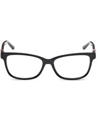 Guess - Logo-Plaque Square-Frame Glasses - Lyst