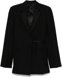 TOTEME - Wool Blend Blazer Jacket - Lyst