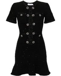 Self-Portrait - Tweed Dress - Lyst