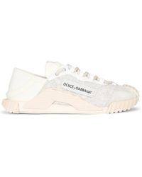 Dolce & Gabbana - Dolcegabbana ホワイト レースレザー Ns1 スニーカー - Lyst