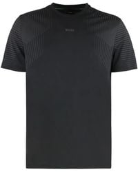 BOSS - Active Quick-Dry T-Shirt With Reflective Details - Lyst