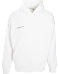 PANGAIA - Felpa Con Cappuccio E Logo - Lyst