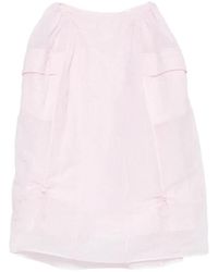 Cecilie Bahnsen - Papillon Matelassé Maxi Skirt - Lyst