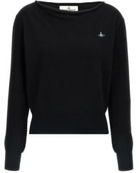 Vivienne Westwood - Pamela Pullover mit Orb-Stickerei - Lyst