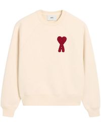 Ami Paris - Sweat À Patch Logo - Lyst