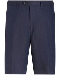 Etro - Geplooide Bermuda Shorts - Lyst