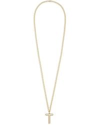Roxanne Assoulin - Big Puffy Initial Necklace - Lyst