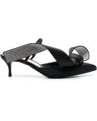 Area - X Sergio Rossi Marquise 50Mm Mules - Lyst