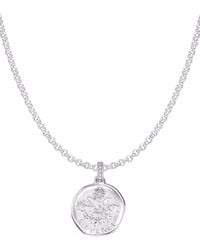 Dower & Hall - Sispence Story Pendant Necklace - Lyst