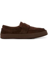 Marsèll - Suede Slip-On Loafers - Lyst
