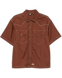 Dickies - Overhemd Met Logopatch - Lyst
