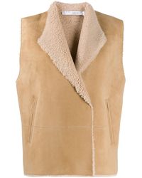 IRO Chaleco de borrego - Multicolor