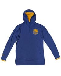 Mitchell & Ness - Felpa Golden State Warriors "Seal The Win" Con Cappuccio - Lyst