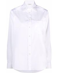 P.A.R.O.S.H. - Chest-pocket Cotton Shirt - Lyst
