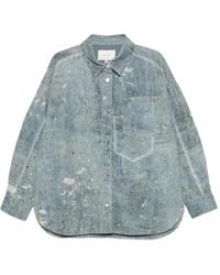 Gestuz - Printed Pocket Shirt - Lyst