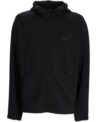BOSS - Zip-Up Hoodie - Lyst