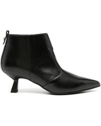 Nero Giardini - Pointed-Toe Leather Ankle Boots - Lyst