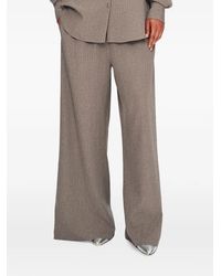 Ronny Kobo - Moni Pinstripe Palazzo Pants - Lyst
