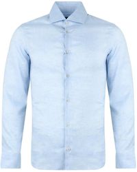 Moorer - Langärmeliges Hemd - Lyst