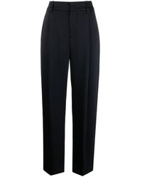 Vince - Pantalones de talle alto con pinzas - Lyst