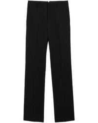 Ami Paris - Pantalon En Laine À Coupe Droite - Lyst