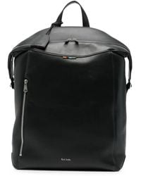Paul Smith - Signature Stripe Leather Backpack - Lyst