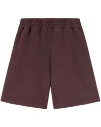 Palm Angels - Joggingshorts Mit Logo-Print - Lyst