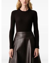 Isabelle Blanche - Crew-Neck Ribbed-Knit Sweater - Lyst