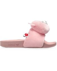 adidas - X Care Bears Plush Slides - Lyst