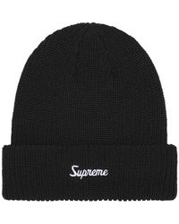 Supreme - Loose Gauge Beanie Hat - Lyst