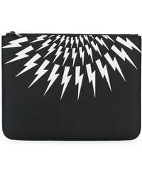 Neil Barrett - 'Thunder' Clutch - Lyst