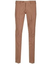 Al Duca d'Aosta - Slim-Fit Low-Rise Trousers - Lyst