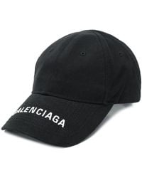 Balenciaga - Logo-embroidered Baseball Cap - Lyst