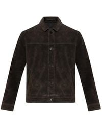 AllSaints - Nates Button-Up Jacket - Lyst