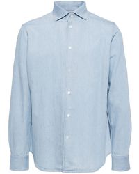 Paul Smith - Button-up Denim Shirt - Lyst
