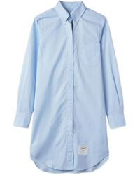 Thom Browne - Cotton Shirtdress - Lyst