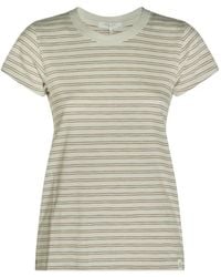 Rag & Bone - Gestreept T-Shirt - Lyst
