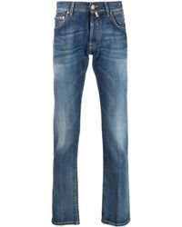 Corneliani - Straight-leg Cotton Jeans - Lyst