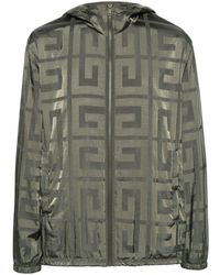 Givenchy - 4g-motif Taffeta Jacket - Lyst