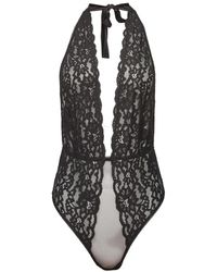 Fleur du Mal - Charlotte Halterneck Teddy - Lyst