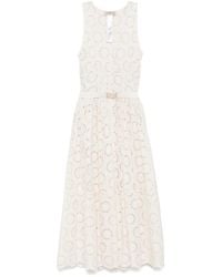 Twinset - アイレットレース マキシドレス - Lyst