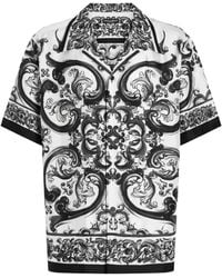 Dolce & Gabbana - マヨリカプリント ショートスリーブ Tシャツ - Lyst